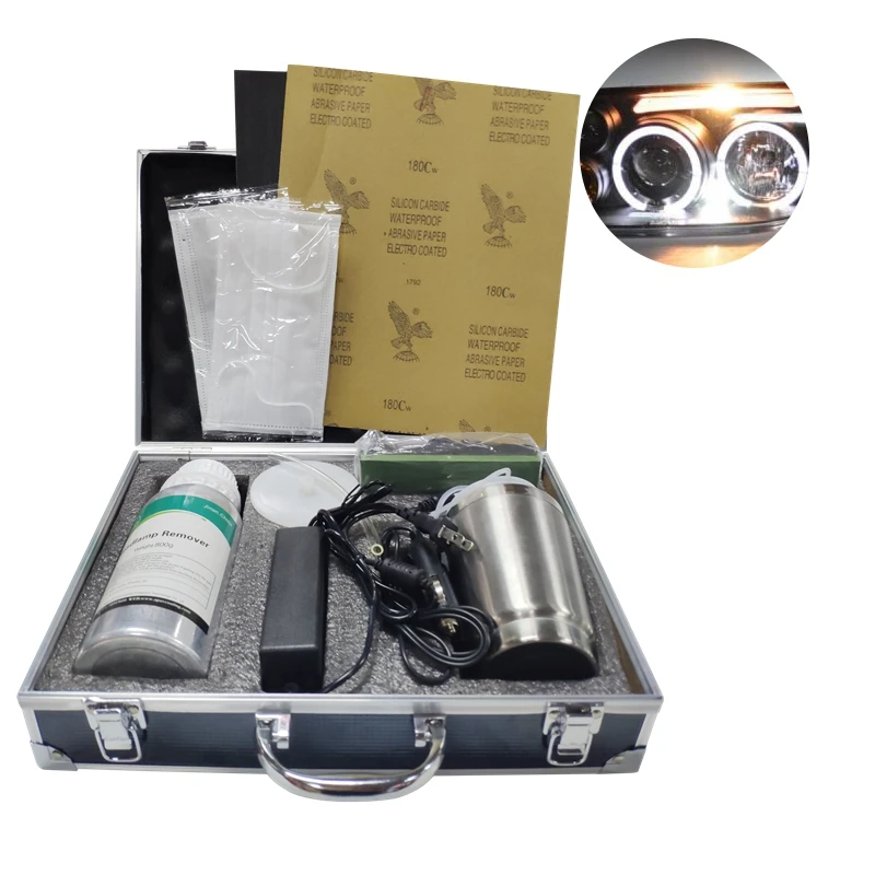Headlight Restoration Kit Car Headlight Cleaning Kit Material for Cleaning Car Headlights