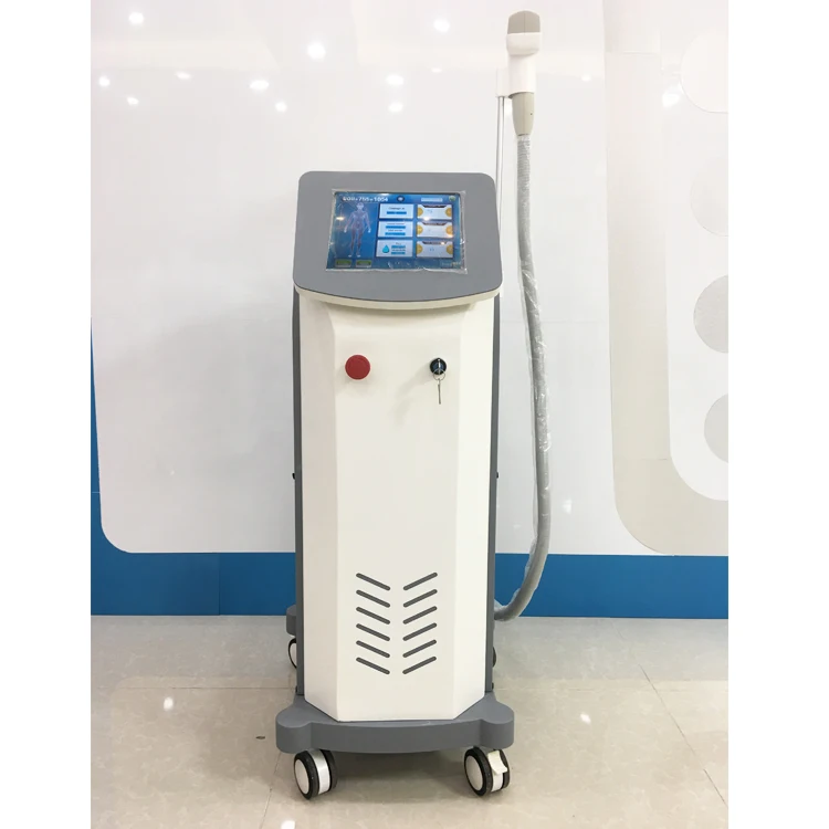 
Triple wavelength diode laser hair removal 755 808 1064 laser / 3 wave 755nm 1064nm 808nm Diode laser 