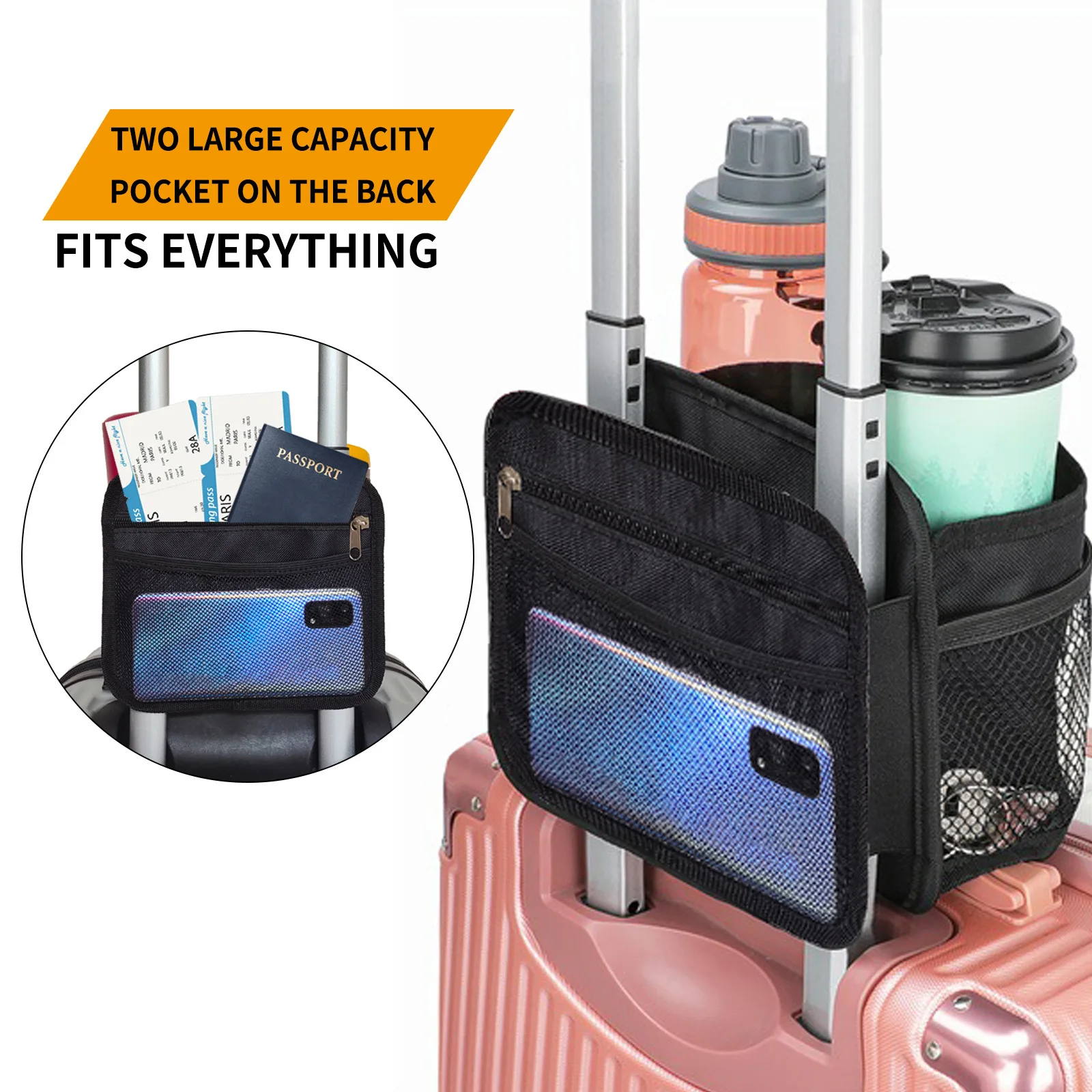 Wholesale Trolley Cup Carrier Drink Holder Bag HolderTravel AccessoriesFlight Crew Essentials