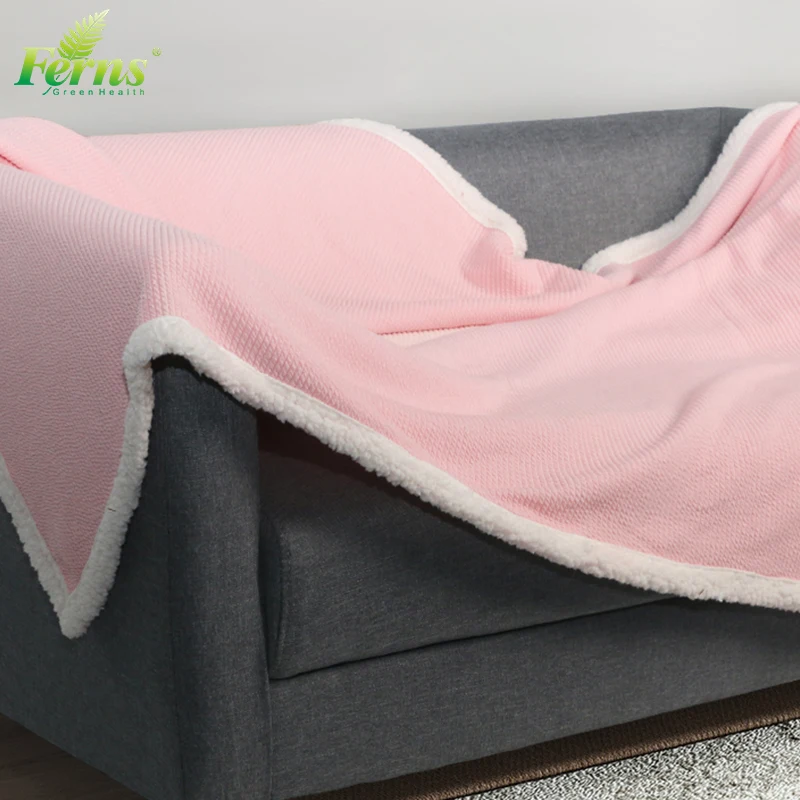 Soft Flannel Blankets Bedspread Bed Sheet Plain Coral Fleece Blanket Adult Blankets