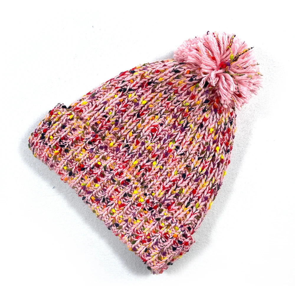 Custom  Pom Pom hats, Knit Luxury Designer Winter Hats for Woman Unisex warmly Pompom Beanies