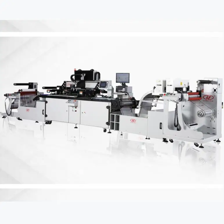 Automatic Roll to Roll CCD Alignment Screen Printing Machine for Touch Screen FPC RFID