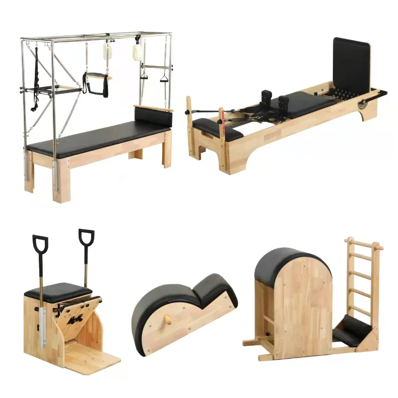 Wholesale Body Balance Wooden Pilates Equipment Pilates Cadillac Reformer Bed Wunda Chair Ladder Barrel For Yoga Club