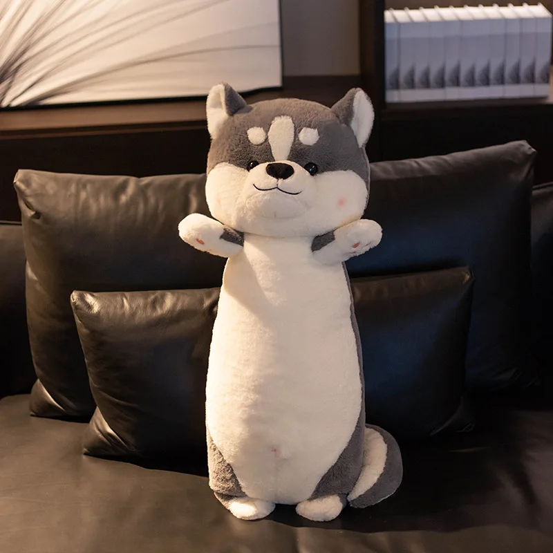 Kawaii cuddle stuffed animal shiba inu dog plush toy plush dog pillow unstuffed skin available