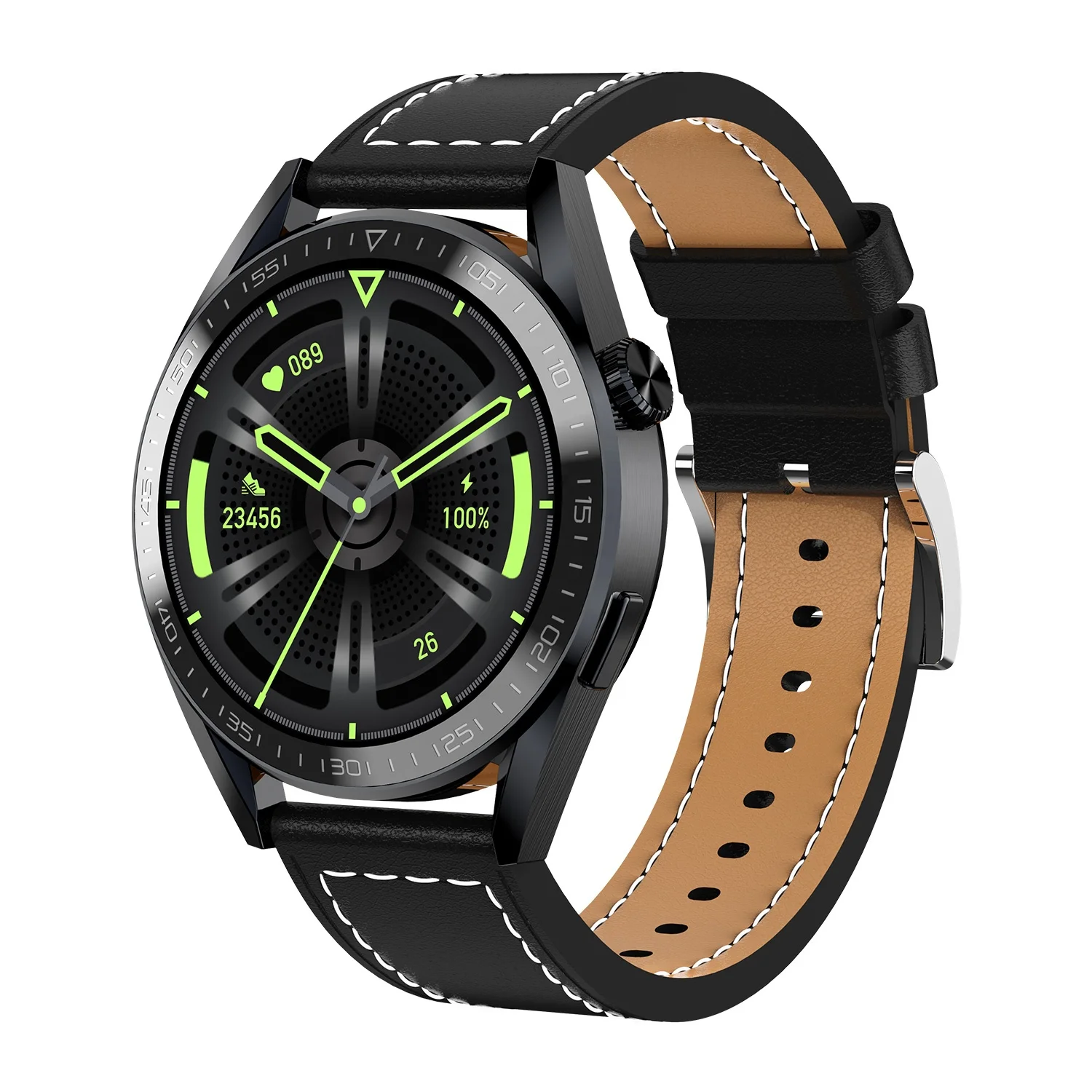 New Arrival ET3 Smart Watch 1.32inch Phone Calling AI Voice NFC Wristband Heart Rate Monitor OEM ODM Smartwatch ET3 PRO