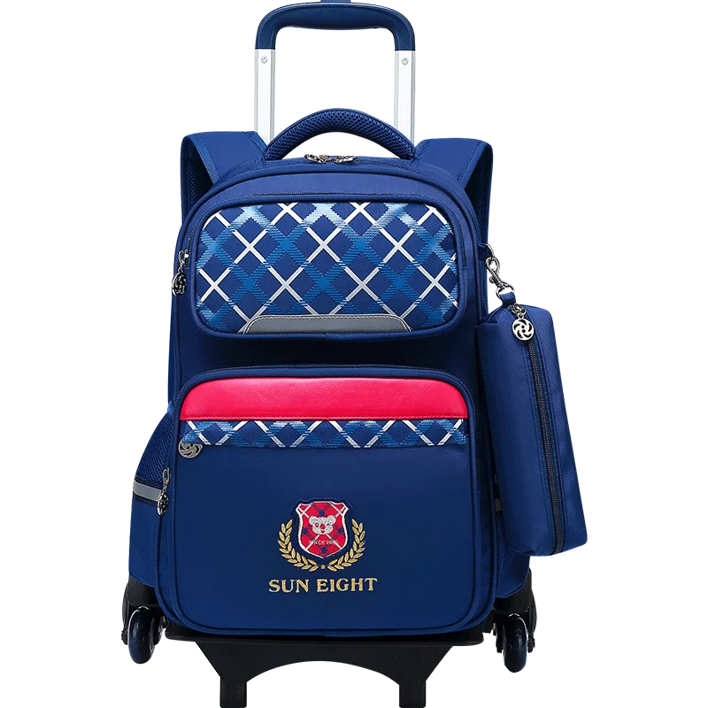 Kids  trolley School Bags Wholesale Factory Hot Selling Cute for Boy Girls Backpack Waterproof Unisex  Customized Logo