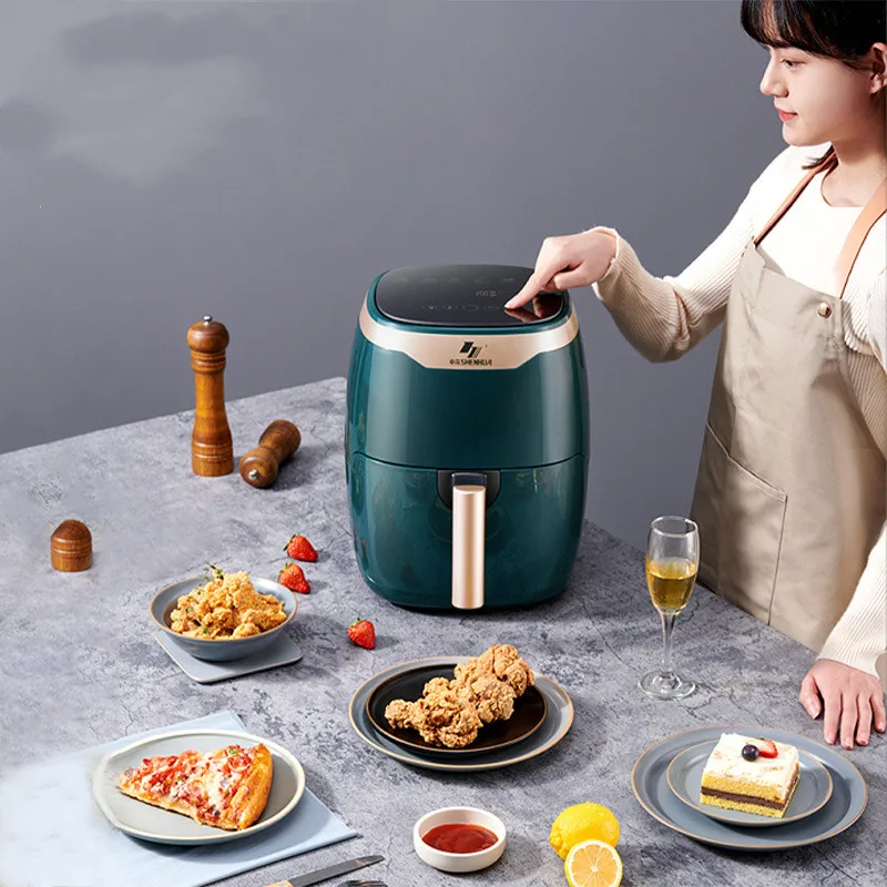 8L extra large capacity smart air fryers  digital multifunction electr deep fryer  air fryer