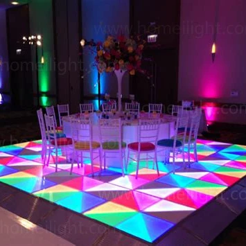 Disco party 1*1M DMX RGB led dance floor for dj equipment dance tiles disco show wedding Christmas lights bar night club
