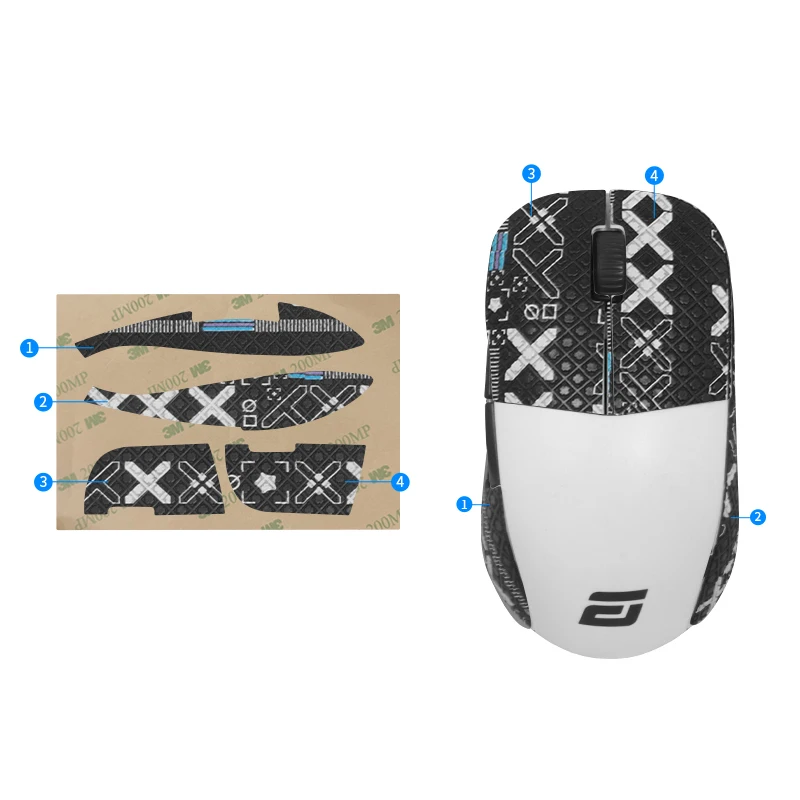 Suitable for Endgame Gear XM2we mouse anti slip sticker Gear XM2we gaming mouse anti sweat sweat absorbing sticker