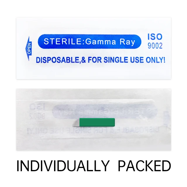 OEM/ODM Piercing Needles Manufacturer Mast Tattoo Needle For Eyebrow Eyeline And Lips Needle 0.25mm to 1.5mm