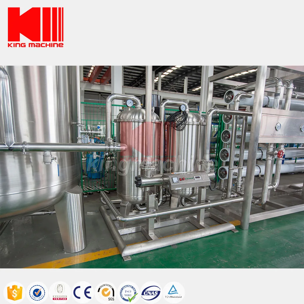 CE ISO certified SUS304/316 full set industrial water treatment equipment