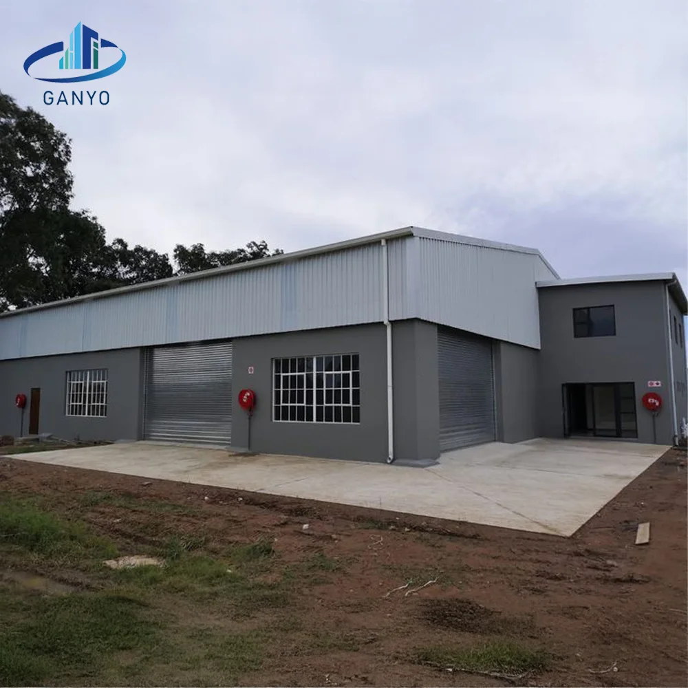 Compact Steel Building Cost with Modular Expansion for Warehouse and Industrial Use | Foshan Ganyo Steel Structure