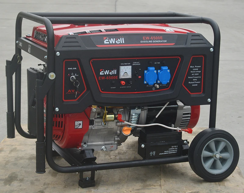 Factory Supplier petrol generator gasoline 8KW Open Frame  Benzin Gasoline Generators 8000w