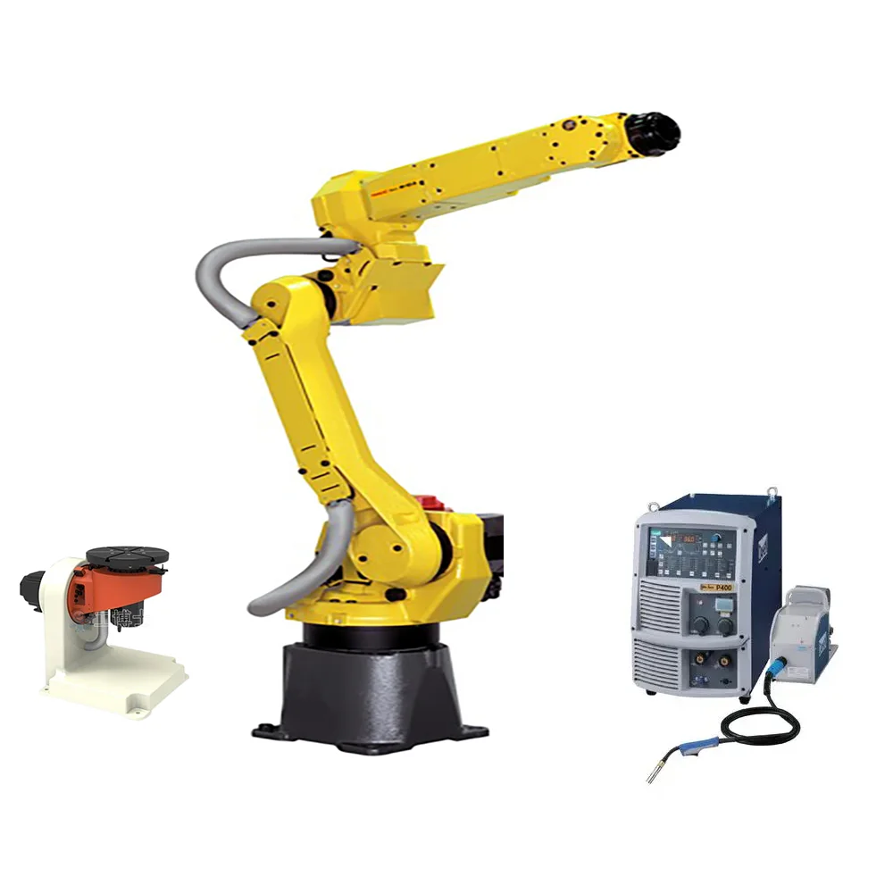 Hot Sale Robot High Accuracy Welding Positioner O Type With FANUC 2000ic 210F Welding Robot For Automatic Welding Technology Art