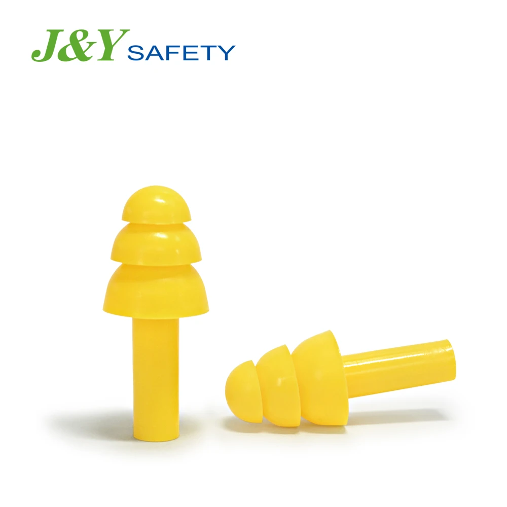 Reusable Noise Cancelling Ear Plugs Silicone Waterproof Swimming Earplugs Hearing Protection