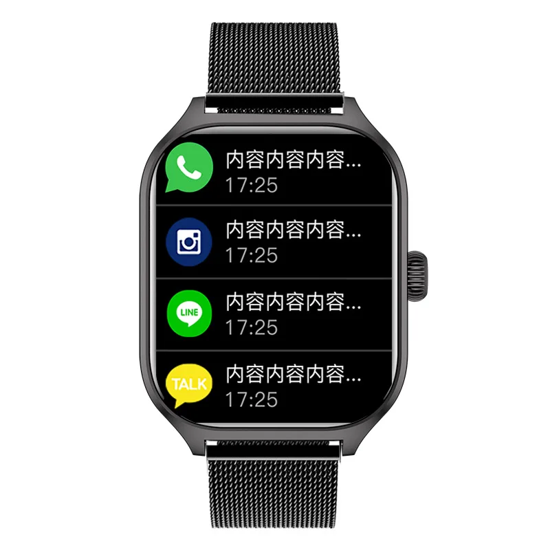 Waterproof Smartwatch with Exercise Blood Pressure and Temperature Monitoring Calorie Monitoring Features  automatic watch