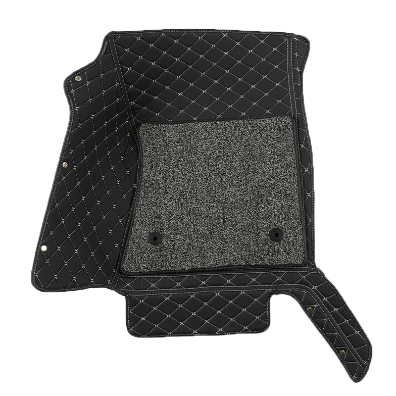 Factory Direct Sales Car Floor Mats Hard Wearing Diamond Leather 7D Non Slip waterproof car mat for CAMRY 2005