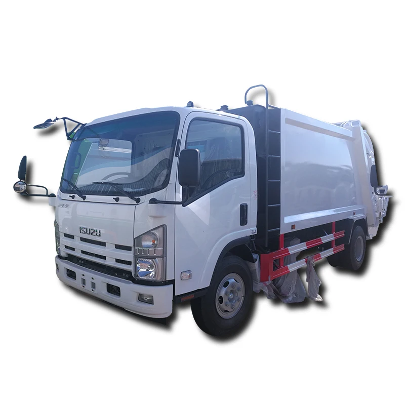 ISUZU 10 cubic meter 4X2 6-WHEELER 5 tons garbage compactor truck