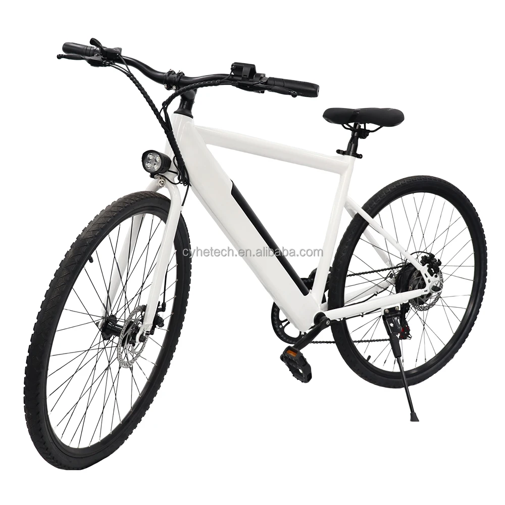 250W  Rear Motor Electric Bike Sale Vanmoof Style Torque Sensing 7 Speeds 700C Adult Electric Road Bike City Bike
