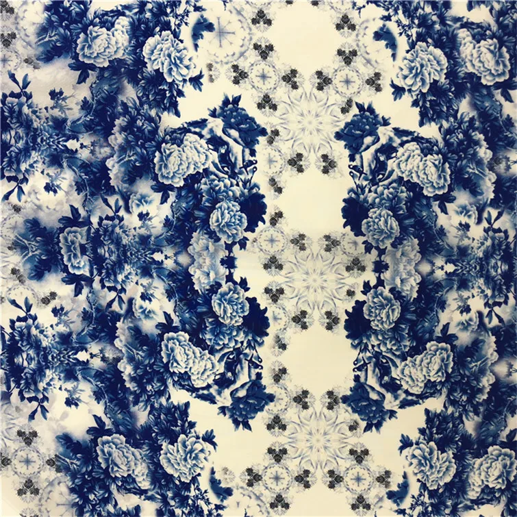 
The Price of Raw Silk Fabric Digital Printing Per Meter 