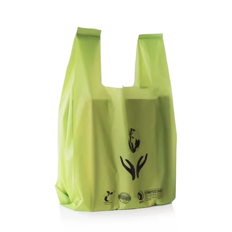 Low price customLogo PLA/PBLA/PE Pet Waste Bin Courier Mailing 100% Semi Clear Biodegradable Bag