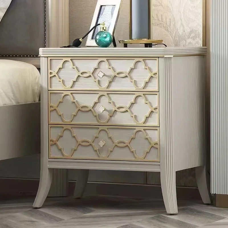 Italian light luxury sideboard modern minimalist living room, dining room side cabinet, solid wood decorative cabinet