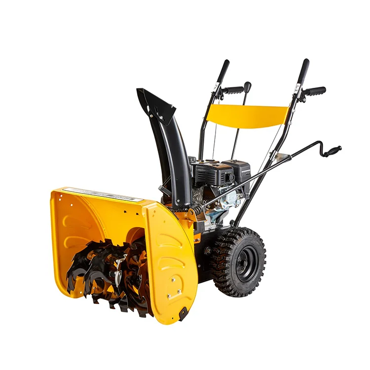 Multifunction Walk Behind Hand Push Snow Plow Thrower Blower Sweeper