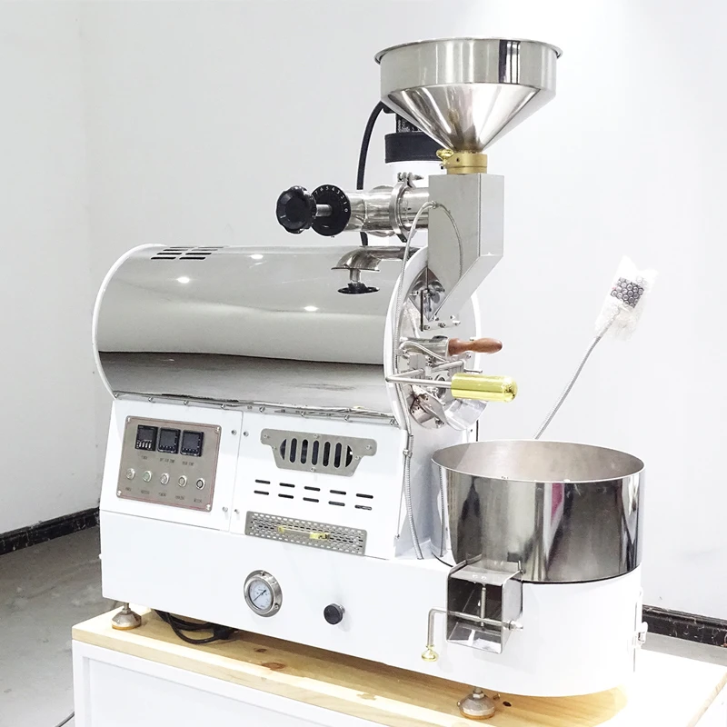 BY-6kg coffee roasters with grinder milling 6kg 7kg/batch