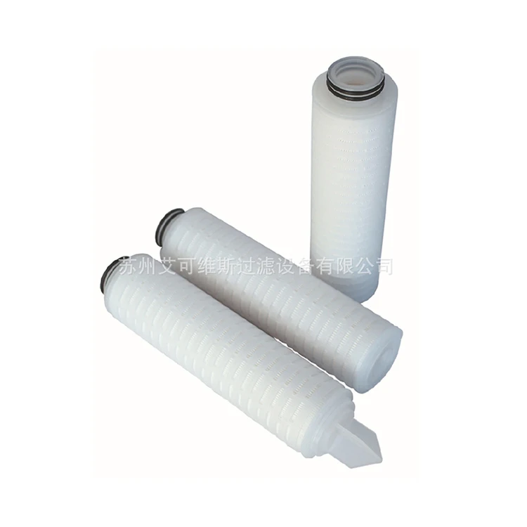 0.22 Micron Polypropylene Pleated Water Filter Cartridge, 0.45 Micron PP Filter