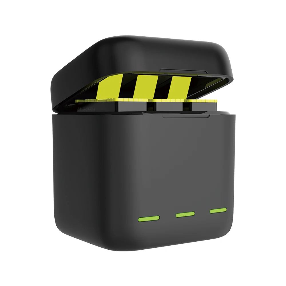 Hot selling GoPros AccessoriesTriple Charger Box With 2 pcs Batteries Kit Set for GoPro Hero9/10 battery