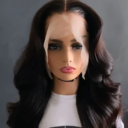 2021 оптовая продажа предварительно волосы парики из натуральных волос, 24 инч объёмная волна натуральный черный девственные волосы парик, бразильские волосы полные парики фронта шнурка