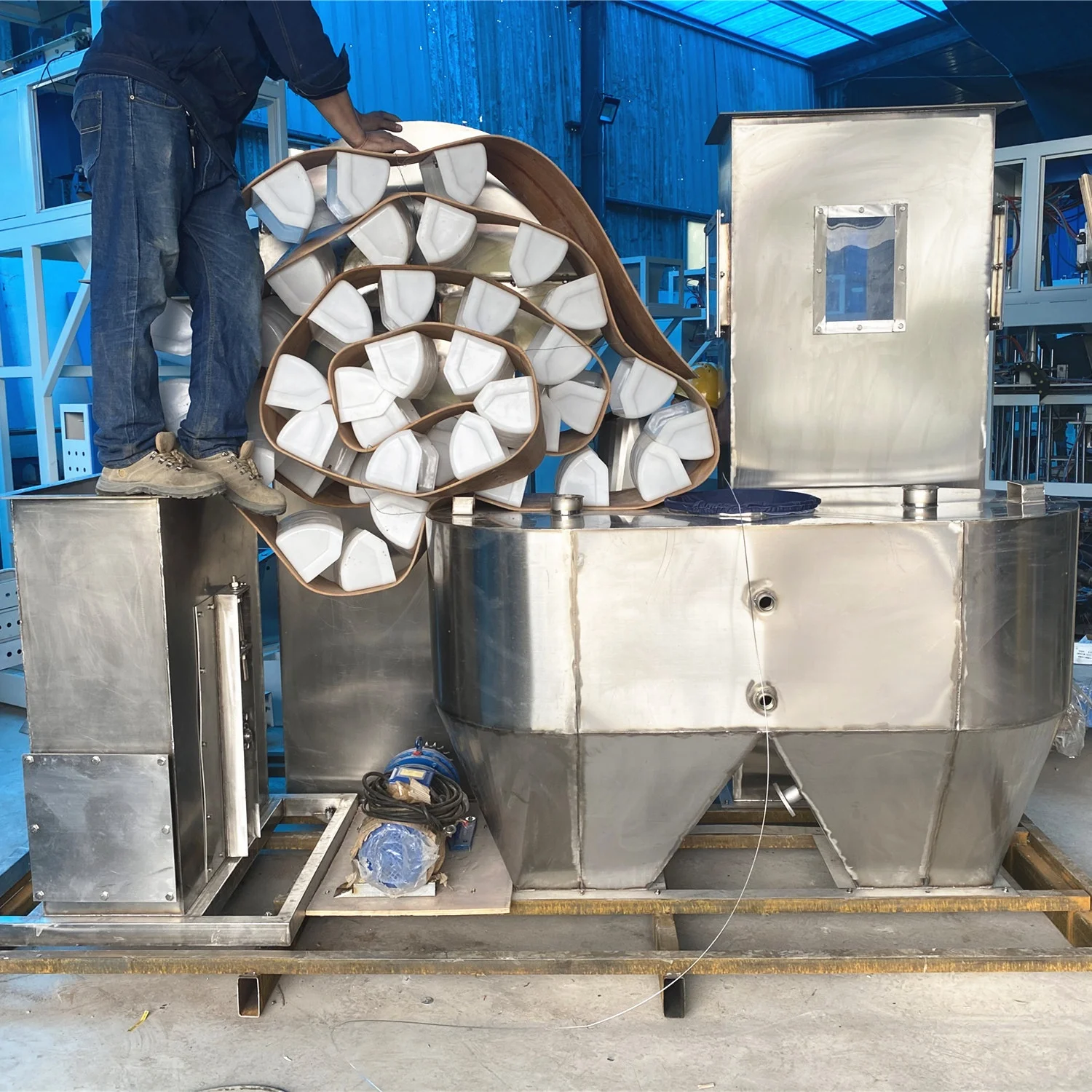 5kg 10kg 15kg 25kg sugar, starch, cement powder plastic bag sealing powder packaging machine