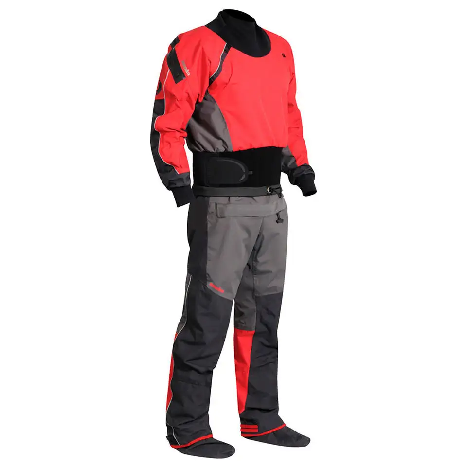 Breathable nylon kayak trilaminate drysuit neoprene nylon drysuit surfing clothes for adult