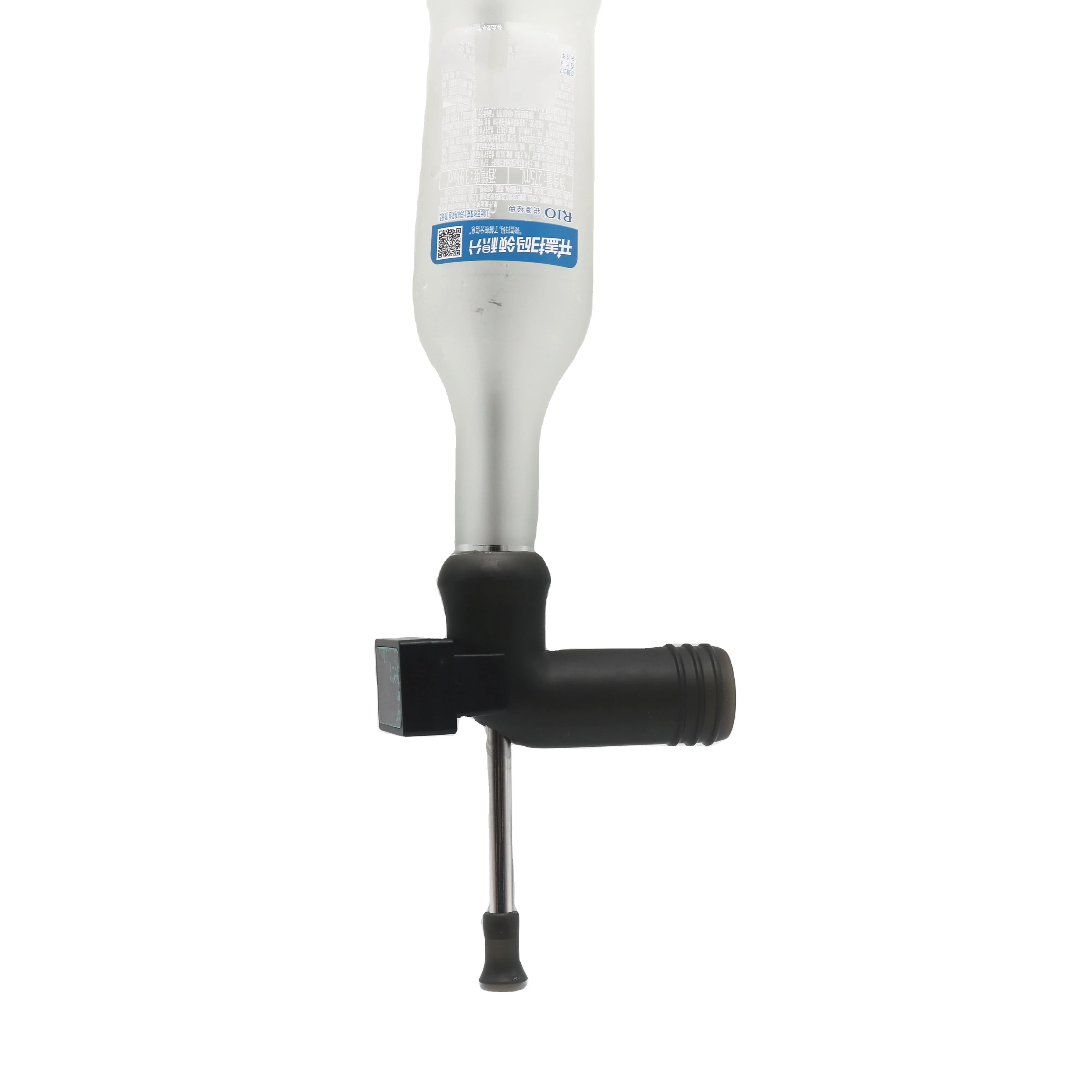 New arrival customize led timer beer snorkel drinking for bottle