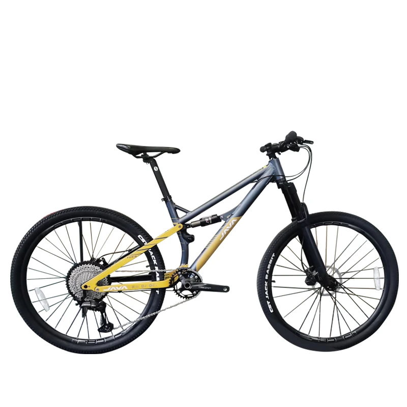 JAVA High Quality Full Suspension Mountain Bike Bicicleta 27.5 /29inch 9 Speed Aluminum Alloy Disc Brake MTB Bicycle for Adult