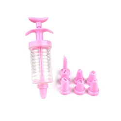 8pcs Icing Piping Nozzles Pastry Tips Cake Sugar craft Decorating Tool Set with Plastic Pastray