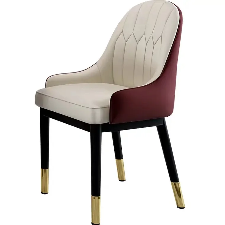Wholesale Modern Dining Room Furniture Dining Chair Wooden Legs Home Furniture 32 Removable White High Back Bamboo Dining Chair