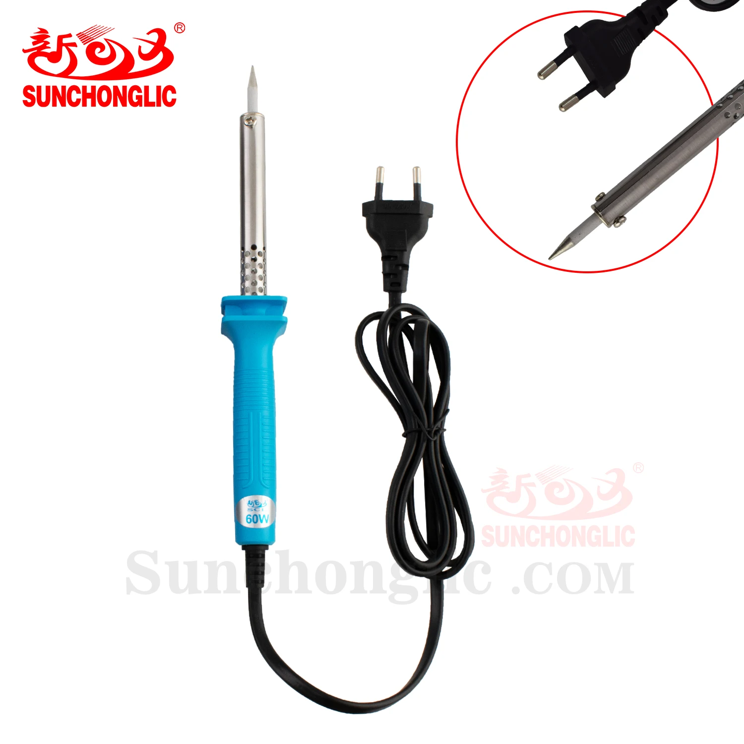 Sunchonglic, заводская цена, паяльник 60 Вт 220 В, мини-паяльник