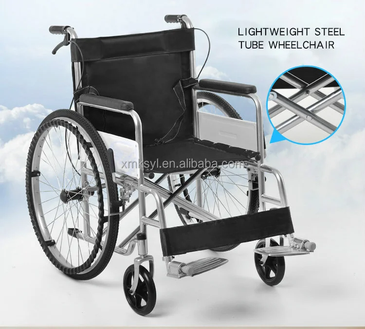 Manufacturer Supply  Portable Foldable Manual Wheelchair Price For Elderly And Disabled