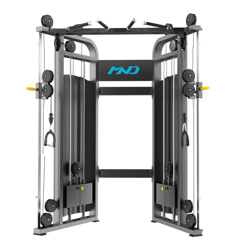 Minolta Exercise Gym Equipment Functional Trainer Dual Cable Pulley Machine