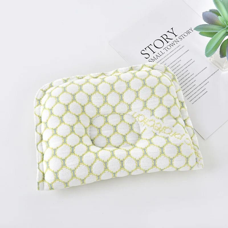 popular Baby Pillow -  cotton baby nursing pillow Newborn Infants 3D Breathable Air Mesh Neck Support baby sleeping pillow