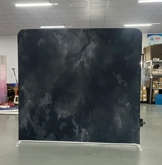 Top Quality Easy-to-Assemble for Event & Trade Show Advertising & Party Versatile Fabric Tension Display Backdrop