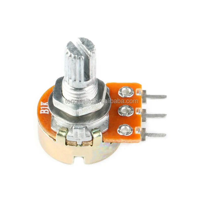 Potentiometers WH148 1Kohms 20%  single Rotary Metal Rheostats 15MM B1K
