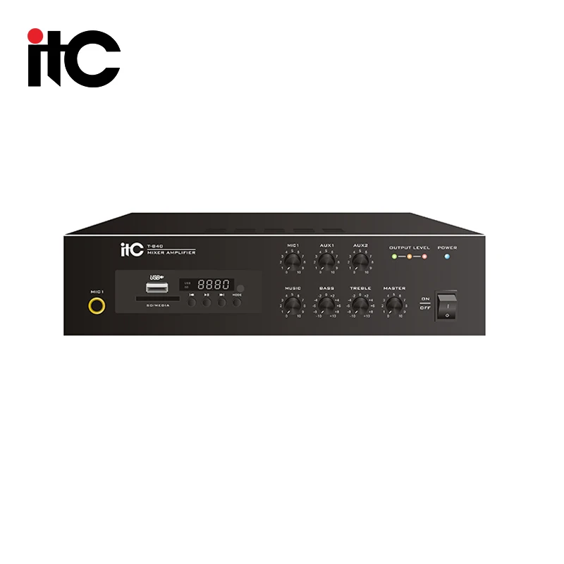 TOP selling class d audio echo amplifier with blue-tooth