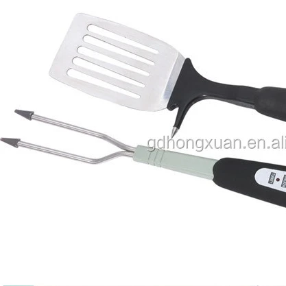 Digital BBQ Thermometer Fork and spatula temperature fork