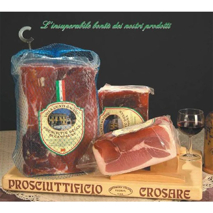 PROSCIUTTIFICIO CROSARE - Mattonella Villa Gaudio Intera Sv Hand Made Pork Meat Italian Preserved Ham