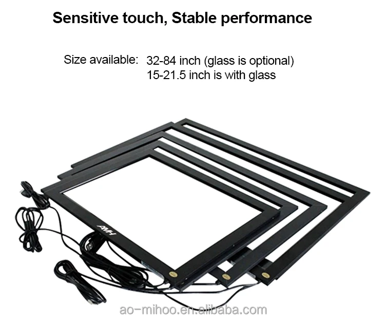 IR Multi Touch Screen Panel/Pcap Touch Screen Usb Touch Scree for lcd panel