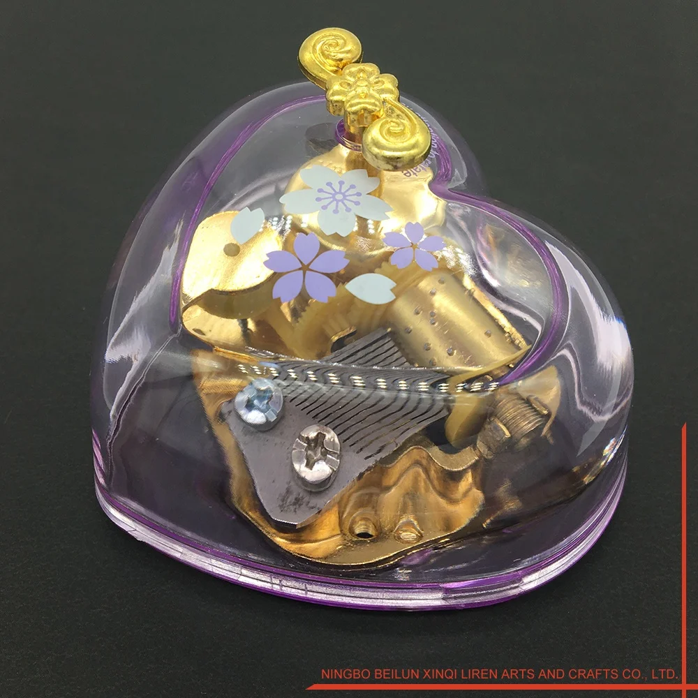 Wedding Gifts Wedding Souvenir Music Box Wedding March Music Heart Shaped Music Box