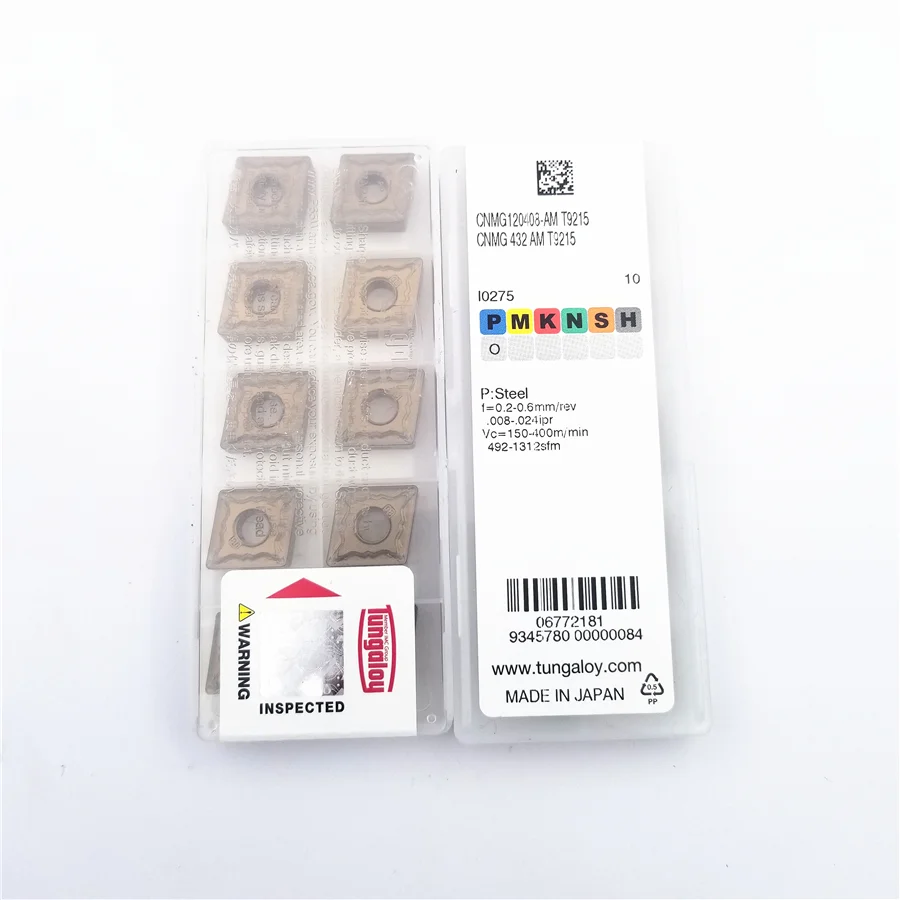 CNMG120408-AM T9215 tungaloy turning inserts CNMG120408 carbide inserts tungaloy