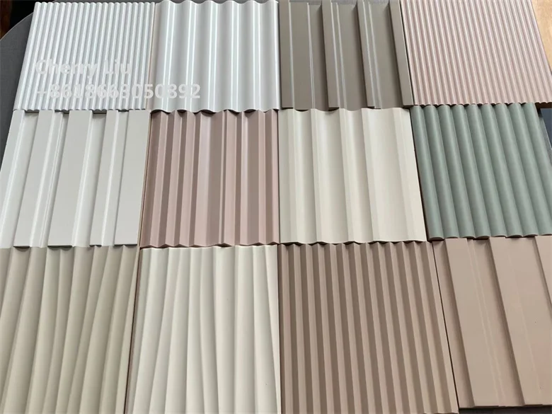 Art Textured Wood Grooved Decorative MDF bent Carved Cladding Sheets 3D wave MDF Wall Panel for Hotel